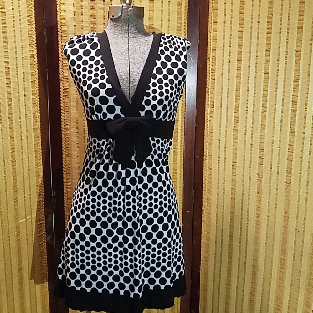 Lipstick Polka Dot Dress